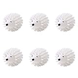 Janasiba 6X Langlebiger Wäsche Igel Trockner Ball Wiederverwendbarer Trockner für Trockner Maschine Antistatische Zart Hohe Qualität