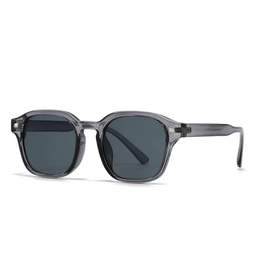 Lunettes de soleil UV400 protection totale style rétro rivets C2
