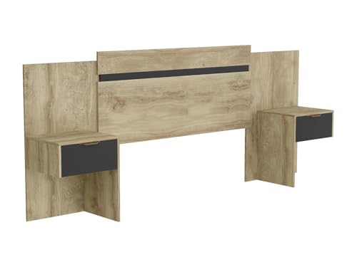 Vente unique Cabecero Extensible con mesas