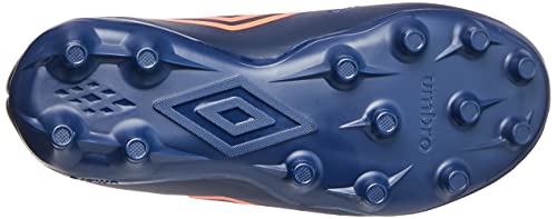 Chuteira Umbro Class 2.2 Jr, Criança-Unissex, Marinho/Reef Coral, 29