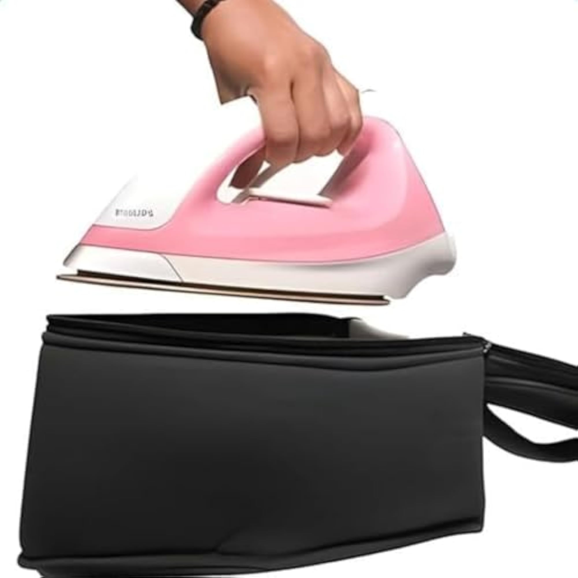 Portable Iron Storage Case - Travel Bag with Zipper Closure