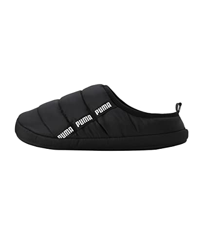 PUMA PUMA Unisex Scuff Sneaker, Black White, 7 UK