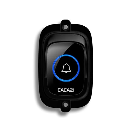 Masterinfo3D, Protetor Anti Furto E Chuva P/Campainha Cacazi A10 e Hyh10 Cor:Preto