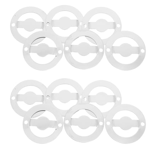 Zerodeko 20 Stück Pfeffermühlen Bodenplatten Ersatz aus Edelstahl 304 Ø35mm für Manuelle Salz und Pfeffermühlen Langlebige Reparaturteile für Küchenmühlen