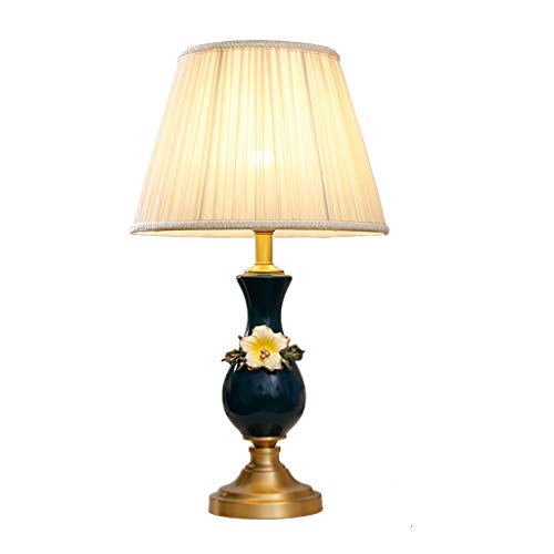 Lampe de bureau européenne en céramique art décoration raffinée