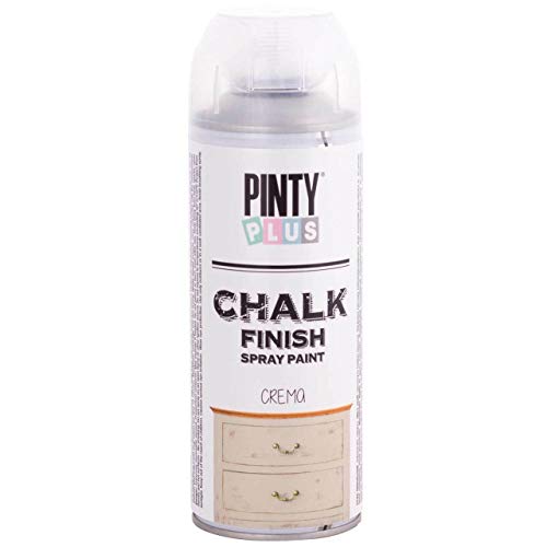 New Chalk Spray Paint - Water Based Shabby Chic - 400ml (CREAM)