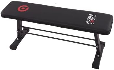MuscleSquad Flat Weight Bench
