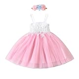 Tutu Dress for Girl Toddler Baby Tulle Dresses 3t 4t Party Formal Flower Special Occasion First Birt