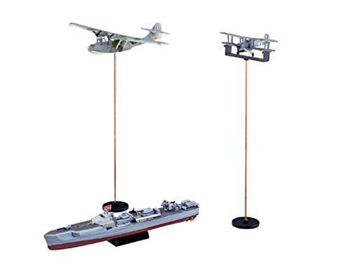 Aoshima 1/350 Scale Kit Ironclad 56585 Steel Navies S-Boat SP w/HMS Aircraft