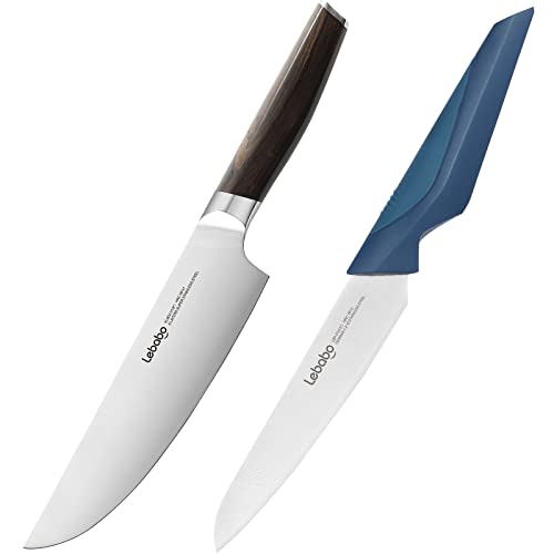 Lebabo 8 Inch Chef Knife Professional 9Cr18Mov 5 Knives, 8" Slicing Knives Chopping Knifes For Home And Kitchen #TOP6