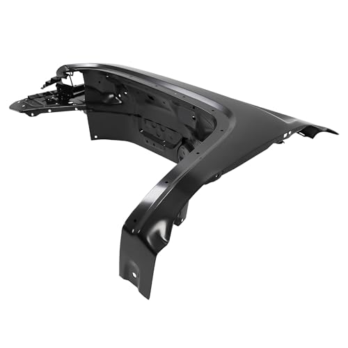 HECASA Front Left Fender Compatible with 2014-2019 GMC Sierra 1500 2500HD 3500HD Wheel Fender Panel Replacement for 13674843, 23303550, GM1240387 Black Steel Driver Side by HECASA - Image 6