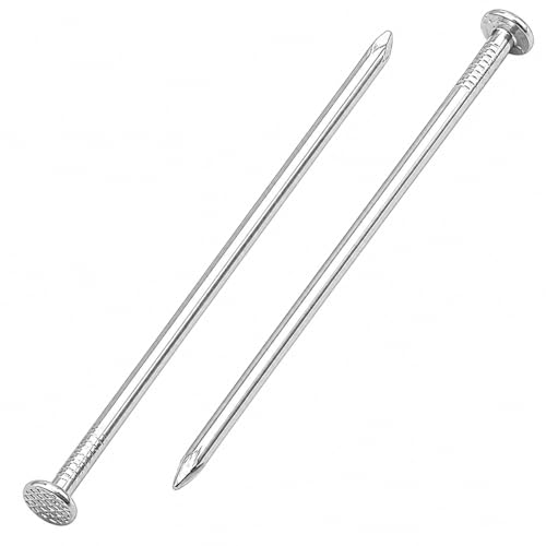 (Pack of 50) Zinc Plated Common Nails 1/8