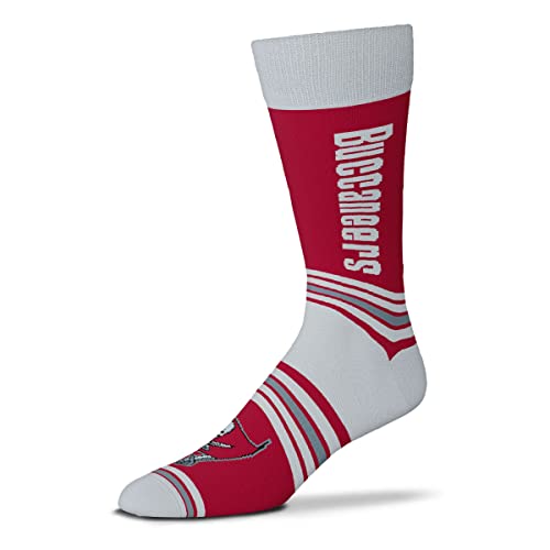 For Bare Feet NFL Tampa Bay Buccaneers Unisex Go Team Dress Sock Team Color OSFM
