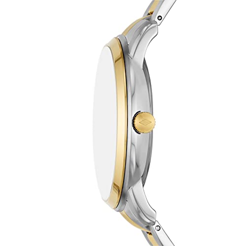 Fossil-Mens-Neutra-Quartz-Stainless-Steel-Multifunction-Moonphase-Watch-Color-GoldSilver-Model-FS5906