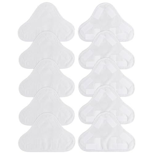 Sgizoku Steam Mop Pads for H2O X5 Steam Cleaners Replacement Microfibre Pad - 12 Pack Washable Cleaner Cover Cloths for H20 x5 Floor Cleaning Covers