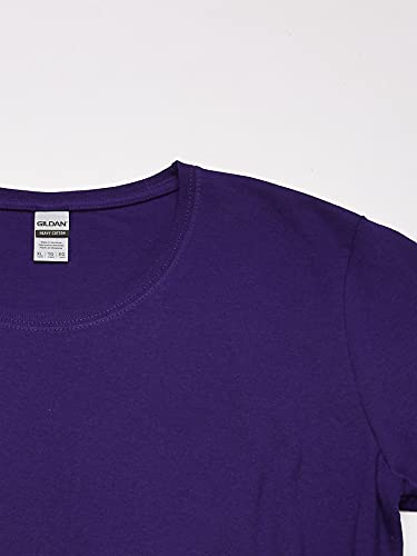 Gildan Women's Heavy Cotton Adult T-Shirt, 2-Pack, Purple, Medium #TOP2