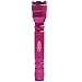 Police Security Maiden Ultra Bright LED Flashlight -180 Lumens -150 Meter Beam Distance -Small, Powerful, Compact & Water Resistant - EDC, Home Security & Camping Battery Powered Flashlight - Pink