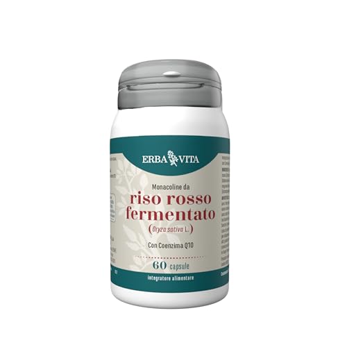 ERBA VITA Integratore Riso Rosso Fermentato 60 Capsule