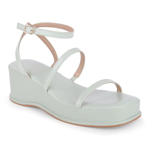 Image of Lino Perros womens Lino Perros Casual Platform Sandles Heeled Sandal