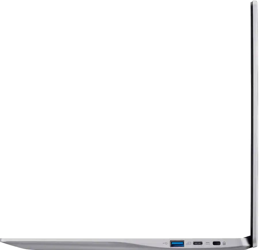 Image of acer Chromebook 315 CB315-4H-C0BR 15.6 inch Full HD Laptop, Intel Celeron N4500 1.1GHz, 4GB RAM, 64GB eMMC, ChromeOS, Silver