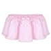 Alvivi Mens Satin Ruffled Panties Mini Skirted Sissy Floral Lace Jockstrap Underwear