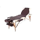 Tamaño de la mesa abierta: 185 x 60 x 58-82 cm (no reposabrazos). Largo: 185 cm Ancho: 60 cm Capacidad máxima 250 kg.