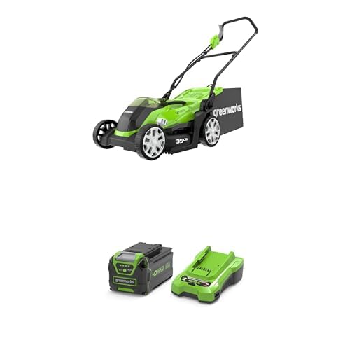 Tondeuse à gazon sans fil Greenworks G40LM35 pour éliminer le bruit et simplifier la tonte - 3