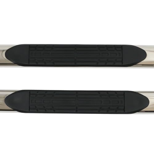 Estribos de Acero Inoxidable pulido 4" para Toyota Tundra 2007-12 miniatura 3