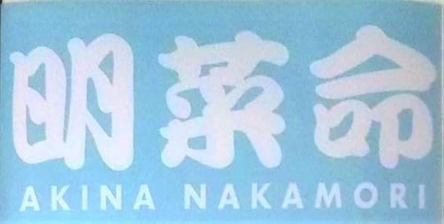 Amazon.co.jp: カッティング シール ステッカー 中森明菜 AKINA