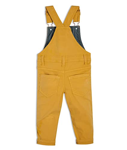 Offcorss Bib Overalls For Toddler Boys Adjustable Straps Slim Overol Yellow Size 3T #TOP5