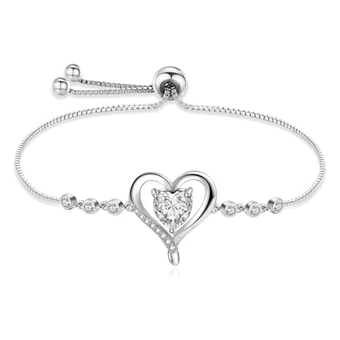 Cosie Lily 925 Sterling Silver Heart Bracelet Cover