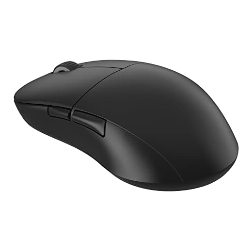 ENDGAME GEAR XM2we Wireless Gaming Mouse, Programmable Mouse with 5 Buttons and 19,000 DPI, Black