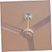 KONTONTY Ceiling Fan Mount Adapter Bracket Durable Aluminum Installation Tool for Secure Fan Support Effortless Setup with Complete Kit for Home Decor and Light Fixtures
