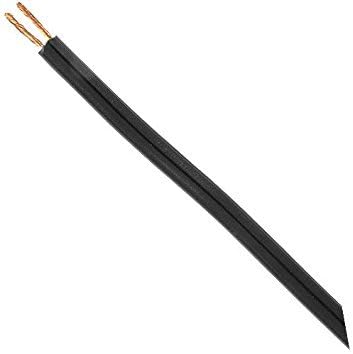 Zip cord lamp cord, 18/2 SPT-1, black, 250' roll.