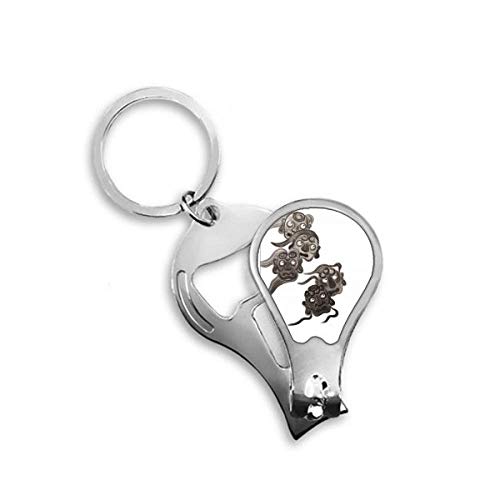 Coupe-ongles Encre de Chine monstre gobelins DIYthinker cutter manucure pieds