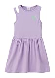 ohne Ärmel s.Oliver Ärmelloses Kleid mit Rippstruktur Lavendel 110