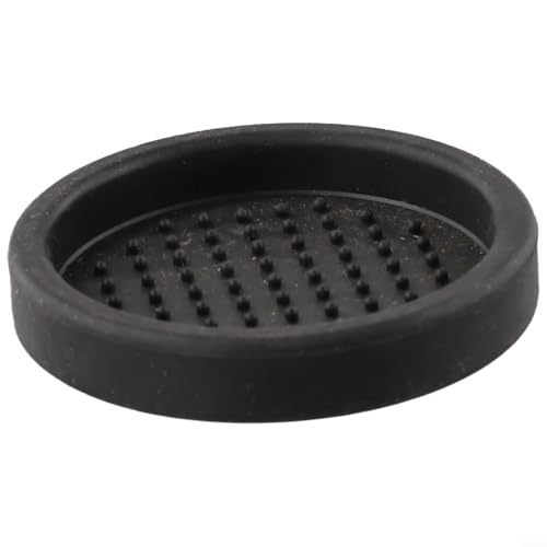 Posizionamento del manomissione del caffè espresso in silicone con supporto antiscivolo da 60 mm De Plus rialzato per bordo per tamponare tappetino per una base igienica durevole