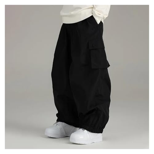 ZGXNYI Ropa De Esquí Hombre Mujer esquí Pantalones Holgados cálidos Sueltos esquí esquí Pantalones Invierno al Aire Libre Impermeable Mujer Nieve Snowboard Pantalones Ropa Traje De Esquí(Black,XXXL) - imagen 2
