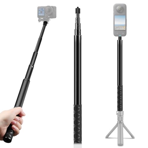 PULUZ Invisible Selfie Stick 150cm Insta 360 Invisible Selfie Stick for DJI Osmo 360 for Insta360 One RS / X2 X3 X4 X5