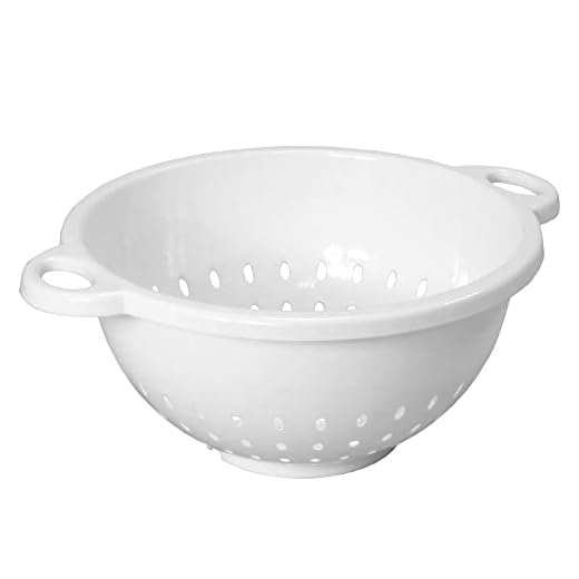 Chef Craft 21311 Deep Colander, 1 pack, White