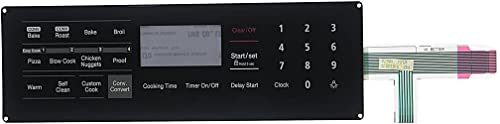UPGRADED Lifetime Appliance DG34-00018A Membrane Switch Touchpad Compatible with Samsung Oven