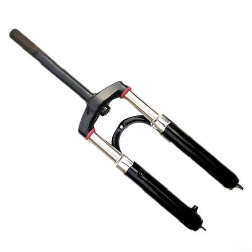 Forcella anteriore per bici elettrica con sistema di scossa idraulica, compatibile con telai da 14 e 16 pollici (250 mm)
