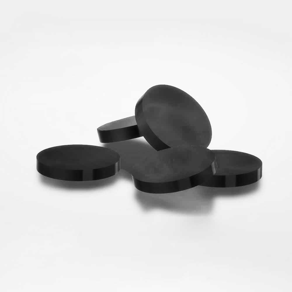 Wysokowydajny obiektyw germanowy z powłoką AR+DLC – Okienko termometru optycznego/termicznego, 1 szt.(60x2mm AR+DLC)