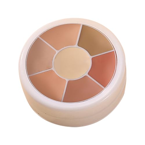 Paleta de corrector de base – Juego de corrección de color, cobertura completa, kit de maquillaje facial, resistente al agua, iluminador y corrector, mezcla para - y -