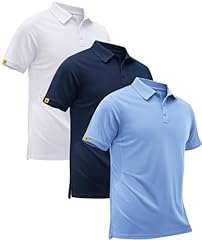 3pack-white+navy+light Blue