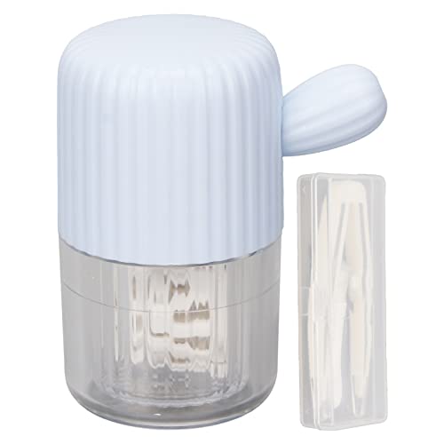 Limpador de Lentes de Contato Portátil Com Limpeza Rotativa, Caixa de Armazenamento, Fácil de Transp