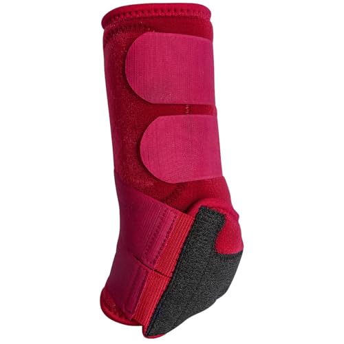Image of Classic Equine Legacy2 Support Boots, Front (Crimson, Large)