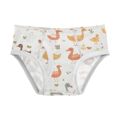 KLL Cute Gooses Group Summer Toddler Boys Cotton Briefs Breathable Children Panties