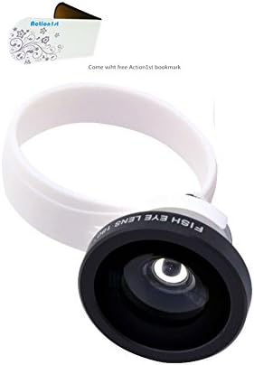 Action1st Universal Clip On 3 in 1 Camera Lens Fisheye Macro 0.67xWide angle for iPhone 4 4s 5 5s 5c Samsung s2 3 4 Note 1 2 3 HTC One Blackberry Nokia Sony, work with most mobile phone (Black)