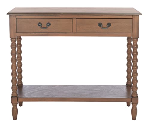 Safavieh Home Collection Athena Brown 2-Drawer Console Table